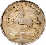 ⅔ Thaler - Anthony Ulrich, Germany, 1700-1711 reverse image