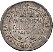 24 Mariengroschen - Anthony Ulrich, Germany, 1704-1705 reverse image