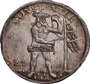 24 Mariengroschen - Anthony Ulrich, Germany, 1705-1714 reverse image