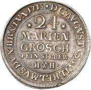24 Mariengroschen - August William obverse image