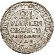 24 Mariengroschen - Louis Rudolph obverse image