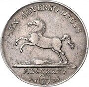 ⅔ Thaler - Louis Rudolph, Germany, 1731-1735 reverse image