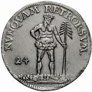 24 Mariengroschen - Charles I, Germany, 1735-1780 reverse image
