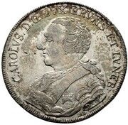 ⅔ Thaler - Charles I obverse image