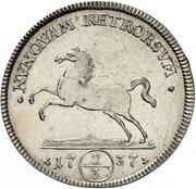 ⅔ Thaler - Charles I, Germany, 1737-1740 reverse image