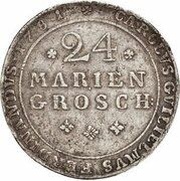 24 Mariengroschen - Charles William Ferdinand obverse image