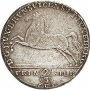 24 Mariengroschen - Charles William Ferdinand, Germany, 1781 reverse image