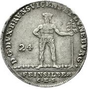 24 Mariengroschen - Charles William Ferdinand, Germany, 1781-1786 reverse image