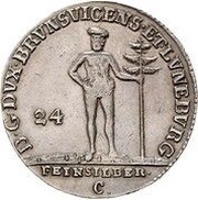 24 Mariengroschen - Charles William Ferdinand, Germany, 1784-1789 reverse image