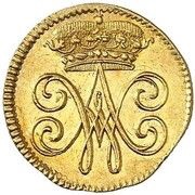 ¼ Ducat - August William obverse image