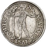 1 Thaler - Henry the younger, Germany, 1539-1540 reverse image