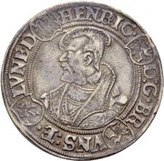 1 Thaler - Henry the younger obverse image