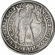 1 Thaler - Henry the Younger, Germany, 1548-1551 reverse image