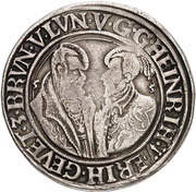 1 Thaler - Henry and Erich of Calenberg obverse image