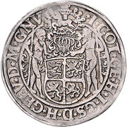 1 Thaler - Henry the younger, Germany, 1555 reverse image