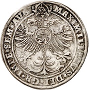 1 Thaler - Henry the younger, Germany, 1568 reverse image