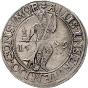 1 Thaler - Julius Lichttaler, Germany, 1577-1582 reverse image