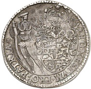 1 Thaler - Henry Julius, Germany, 1589-1590 reverse image