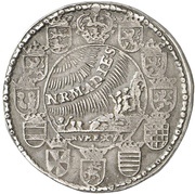 1 Thaler - Henry Julius Rebellentaler, Germany, 1595 reverse image