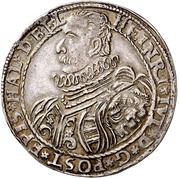 1 Thaler - Henry Julius obverse image