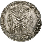 1 Thaler - Henry Julius Ausbeutetaler, Germany, 1596-1598 reverse image