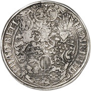 1 Thaler - Henry Julius Ausbeutetaler obverse image