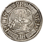 1 Thaler - Henry Julius Pelikantaler, Germany, 1599 reverse image