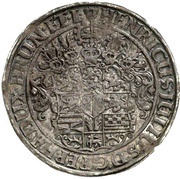 1 Thaler - Henry Julius Ausbeutetaler obverse image
