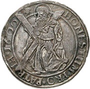1 Thaler - Henry Julius Ausbeutetaler, Germany, 1600-1601 reverse image