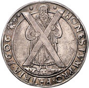1 Thaler - Henry Julius Ausbeutetaler, Germany, 1601-1611 reverse image