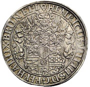 1 Thaler - Henry Julius Ausbeutetaler obverse image