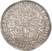 1 Thaler - Henry Julius Ausbeutetaler obverse image