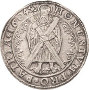 1 Thaler - Henry Julius Ausbeutetaler, Germany, 1604-1605 reverse image