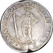1 Thaler - Frederick Ulrich, Germany, 1613-1615 reverse image