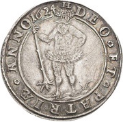 1 Thaler - Frederick Ulrich, Germany, 1613-1628 reverse image