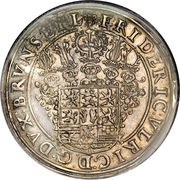 1 Thaler - Frederick Ulrich obverse image