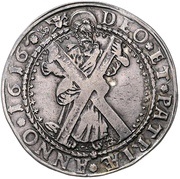 1 Thaler - Frederick Ulrich Ausbeutetaler, Germany, 1616 reverse image