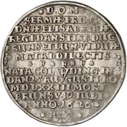 1 Thaler - Frederick Ulrich Death, Germany, 1626 reverse image