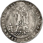 1 Thaler - Frederick Ulrich Ausbeutetaler, Germany, 1633 reverse image