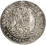 1 Thaler - Frederick Ulrich Ausbeutetaler, Germany, 1633-1634 reverse image