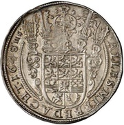 1 Thaler - August, Germany, 1639-1648 reverse image