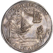1 Thaler - August Reisetaler, Germany, 1650 reverse image