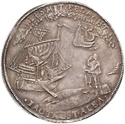 1 Thaler "Reisetaler" - August, Germany, 1650 reverse image