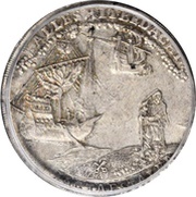 1 Thaler - August Reisetaler, Germany, 1650 reverse image