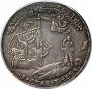 1 Thaler - August Reisetaler, Germany, 1650 reverse image