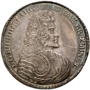 1 Thaler - Rudolph August Conquest of Brunswick obverse image