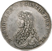 1 Thaler - Rudolph August Conquest of Brunswick obverse image