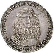 1 Thaler - Rudolph August Death of August Frederick, Eldest Son of Anthony Ulrich obverse image