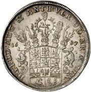 1 Thaler - Rudolph August and Anthony Ulrich obverse image