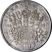 1 Thaler - Rudolph August and Anthony Ulrich obverse image